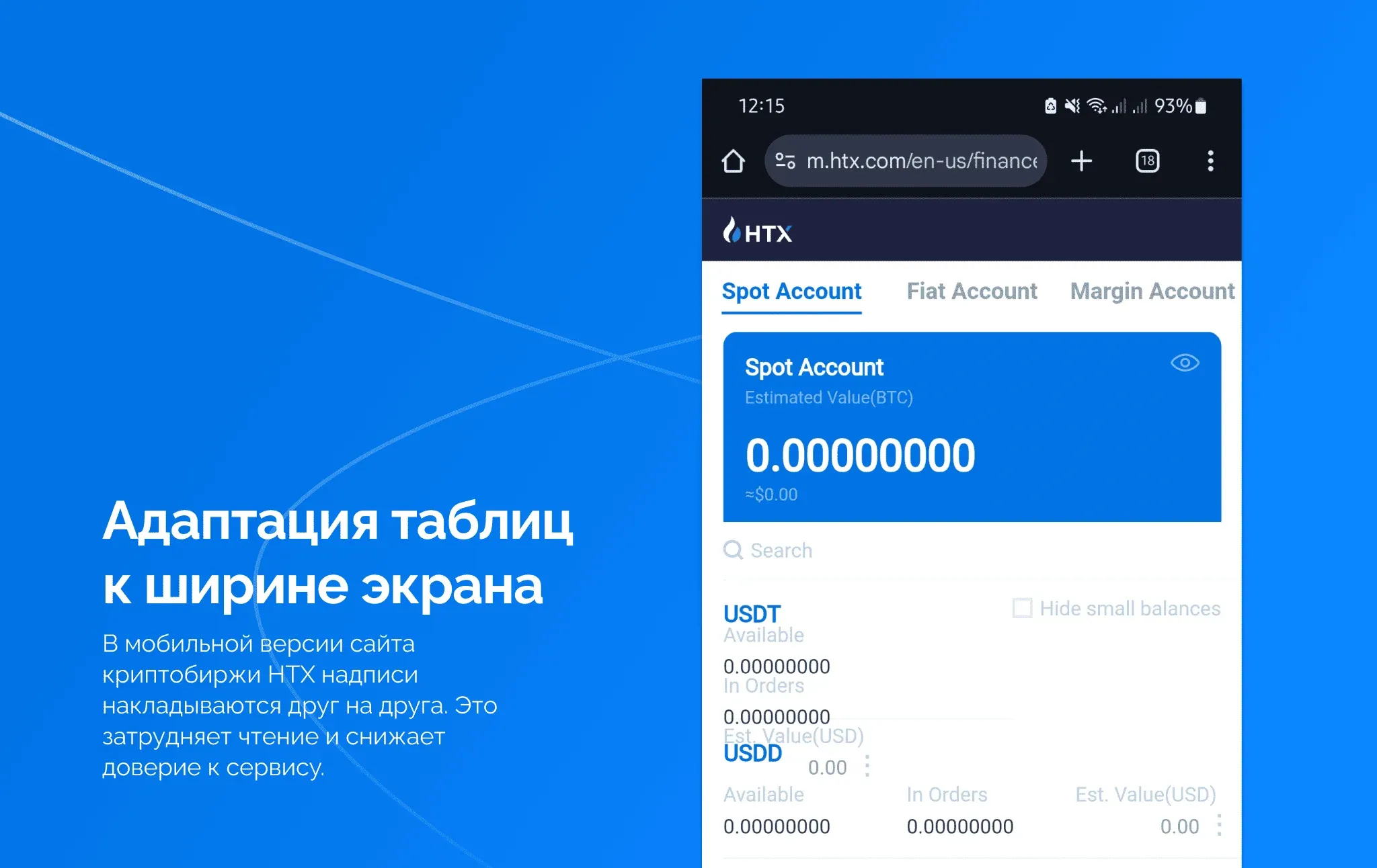 Адаптивность таблиц в интерфейсе как часть UX