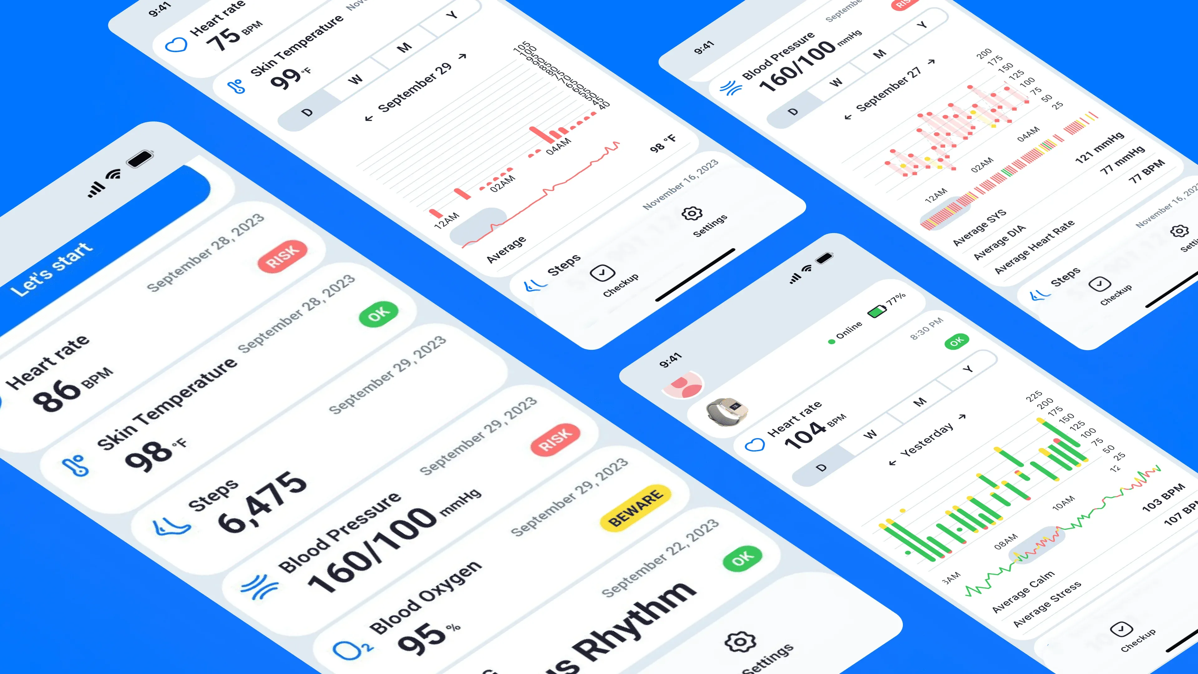 Приложение для мониторинга здоровья