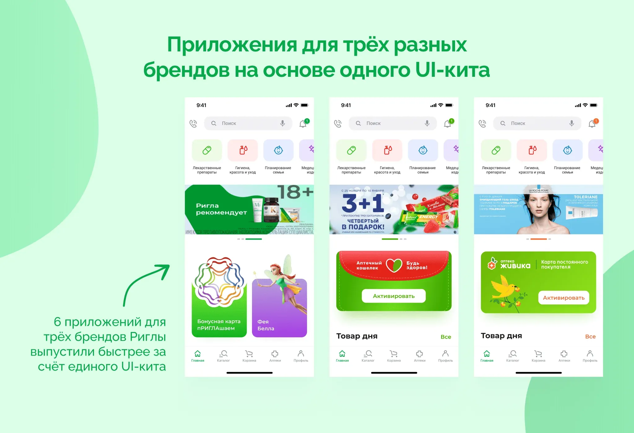 Мобильные приложения Риглы