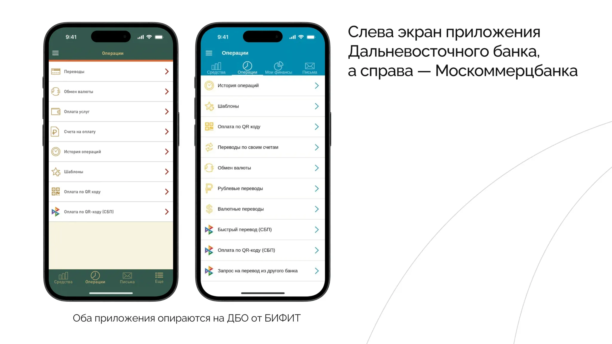 Неуникальность приложения — Дальневосточный и Москоммерцбанк