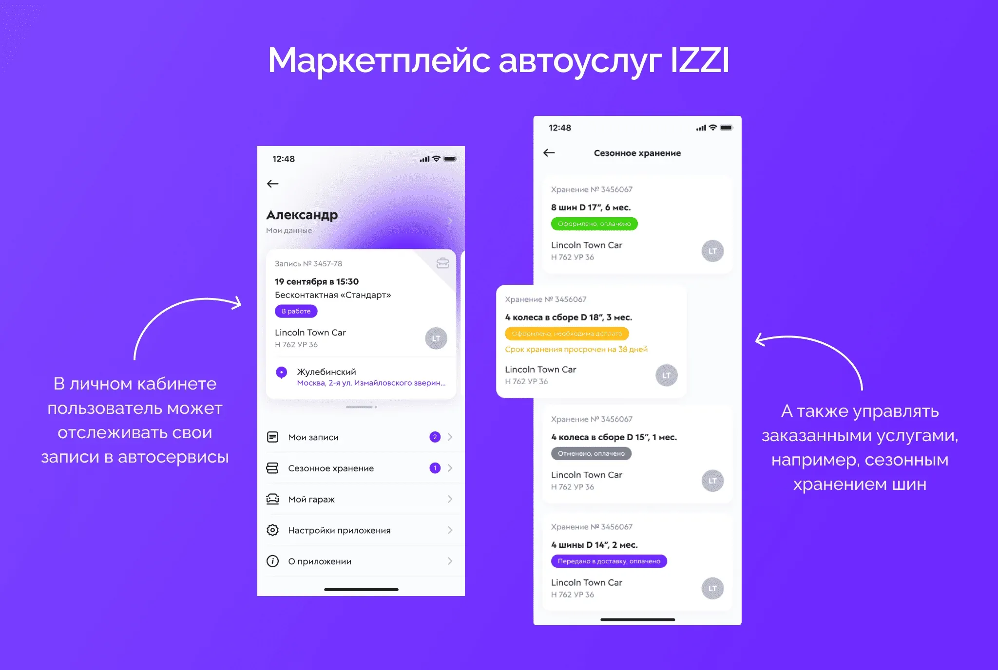 Разработка ЛК Izzi