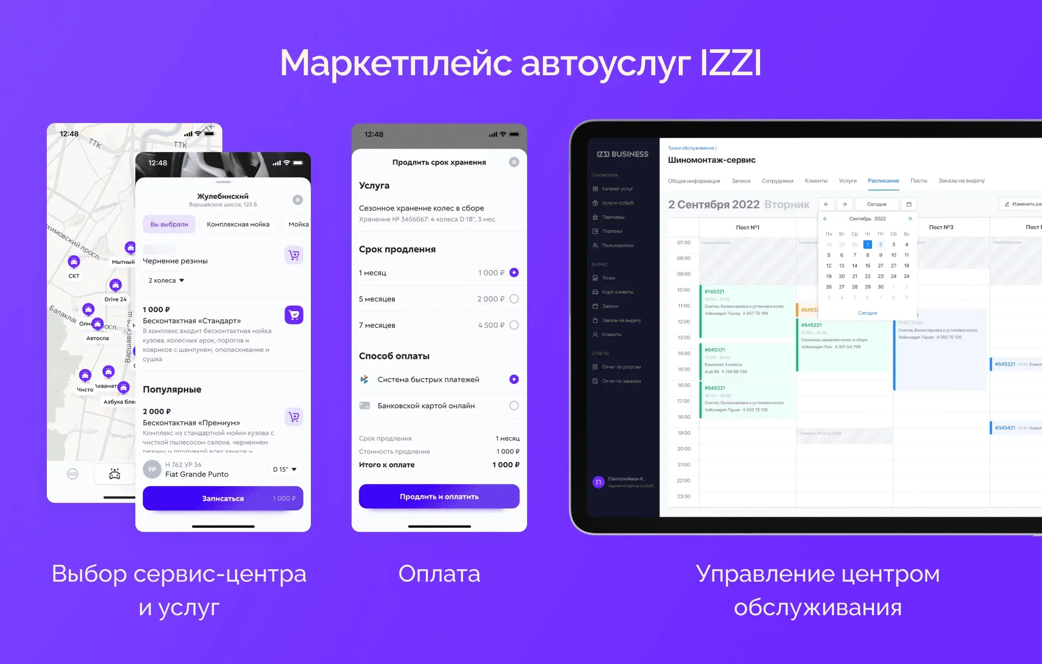 агрегатор автоуслуг IZZI