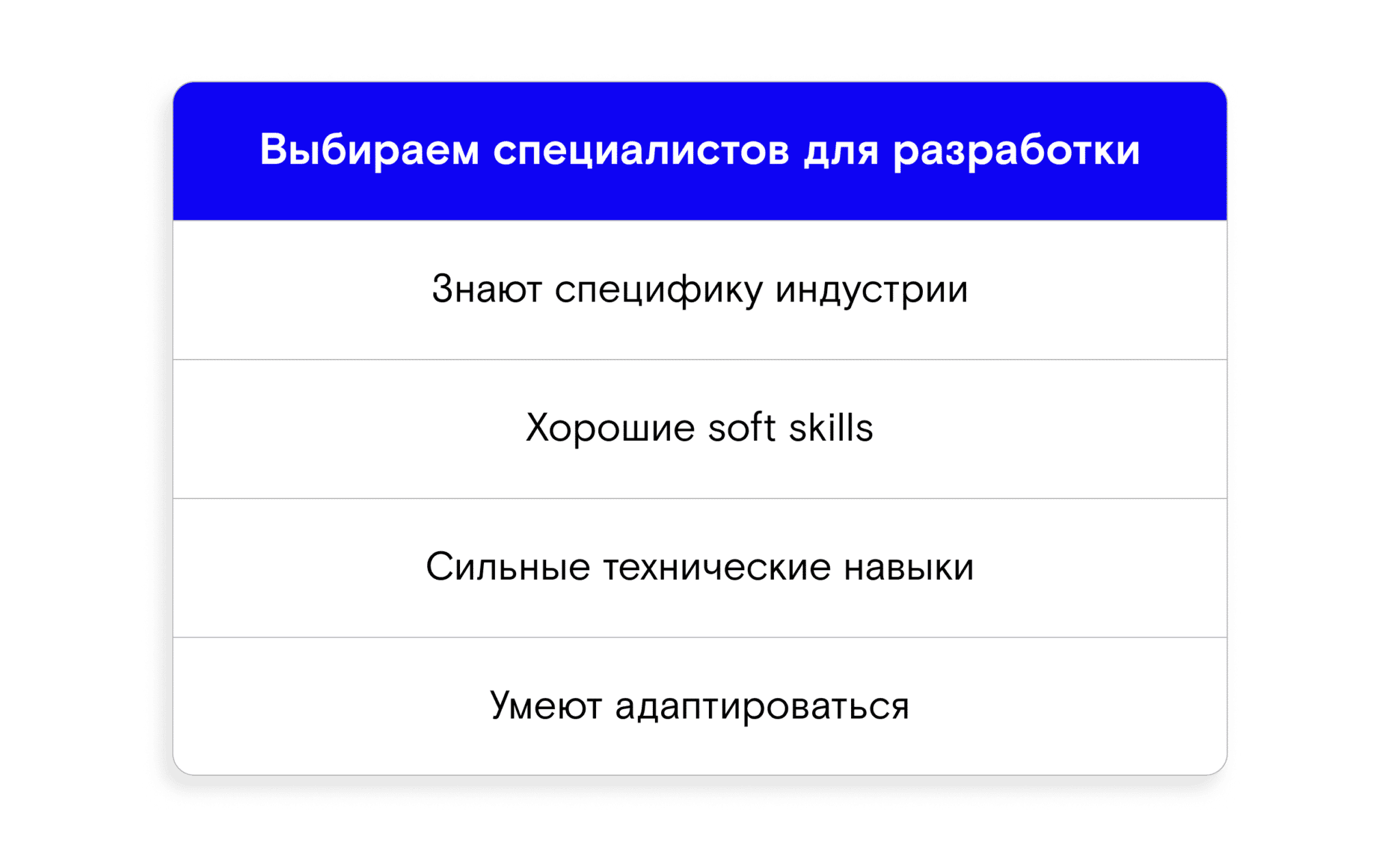 Команда разработчиков