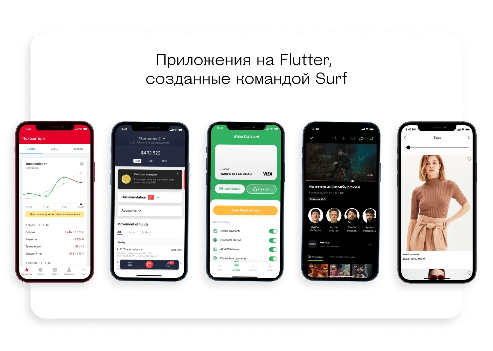 Приложения на Flutter — примеры проектов Surf
